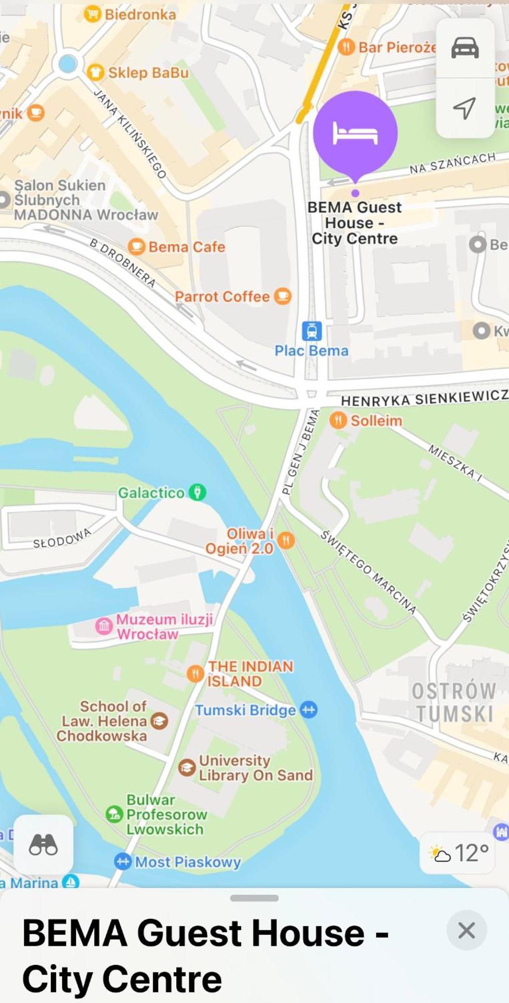 Bema Guest House - City Centre Вроцлав Екстериор снимка